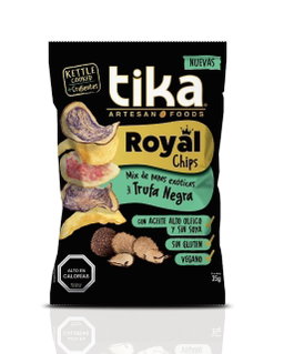 Mix De Papas Exóticas Royal Chips 35 gr Tika