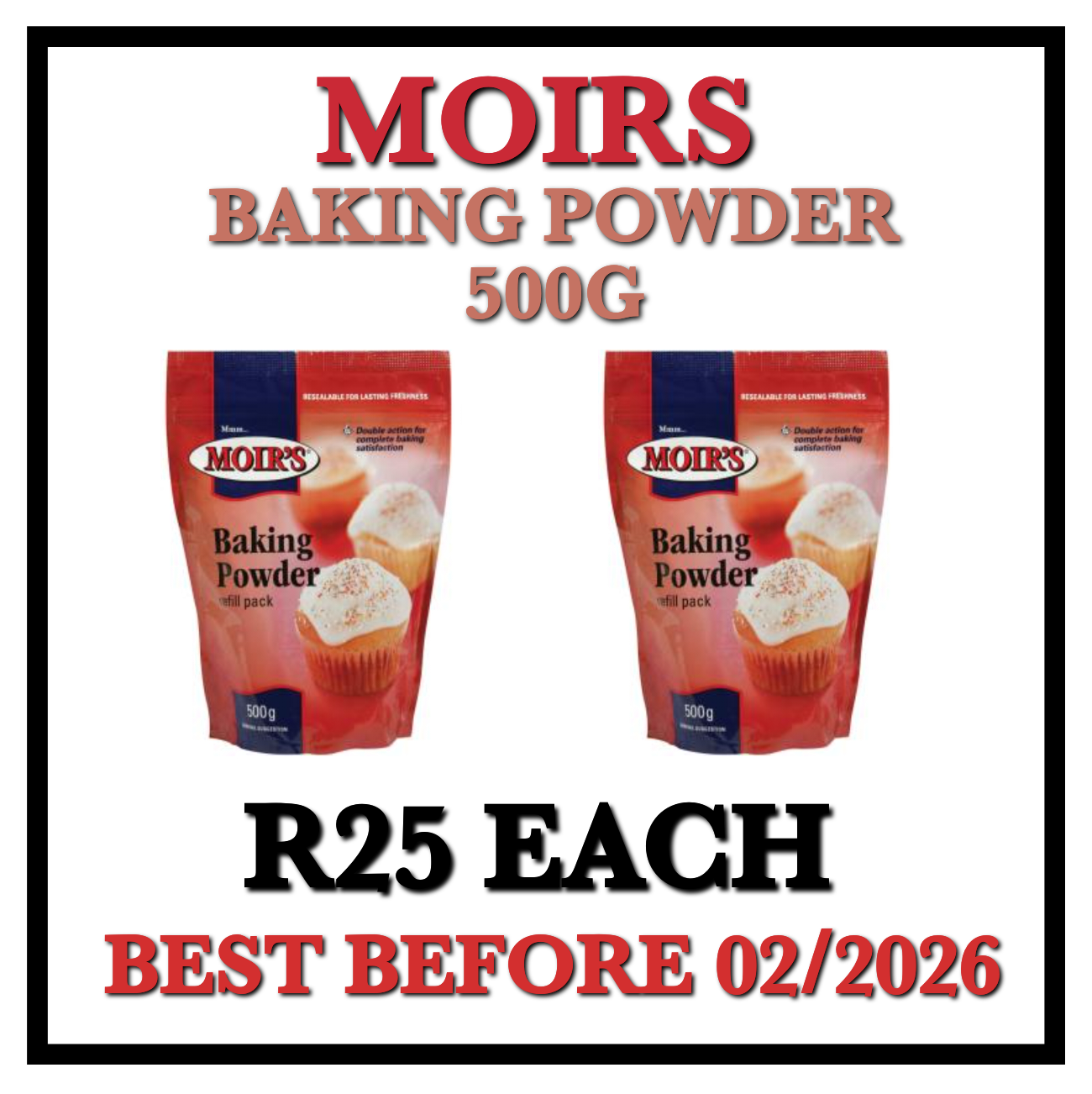 Moirs Baking Powder 500g_0