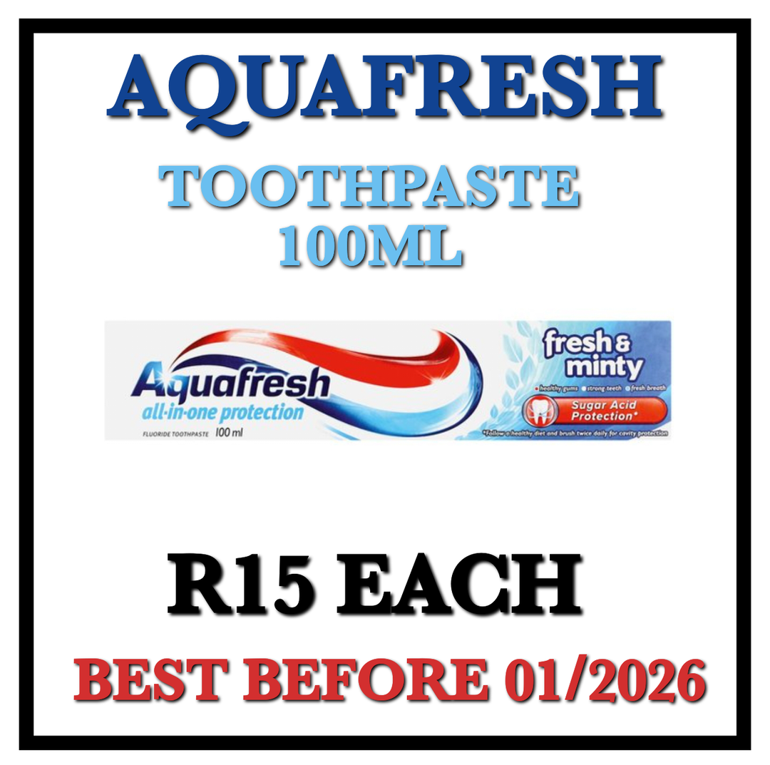 Aquafresh Toothpaste 100ml