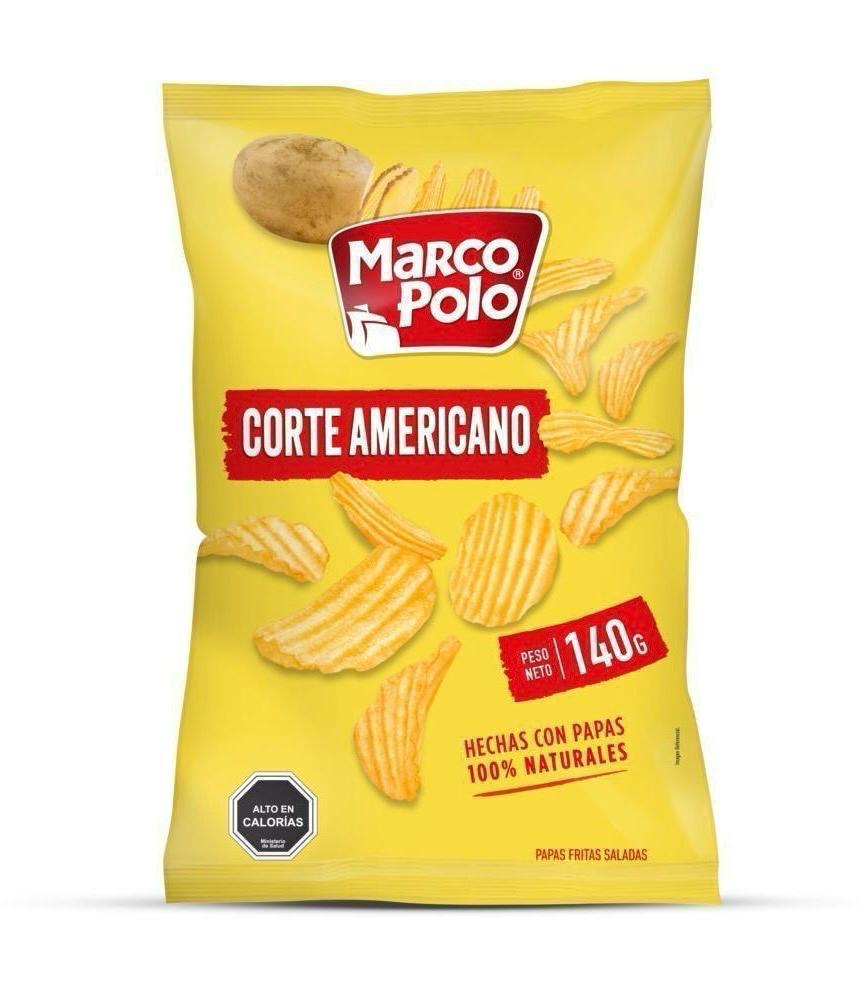 Papas Corte Americano 140gr Marco Polo