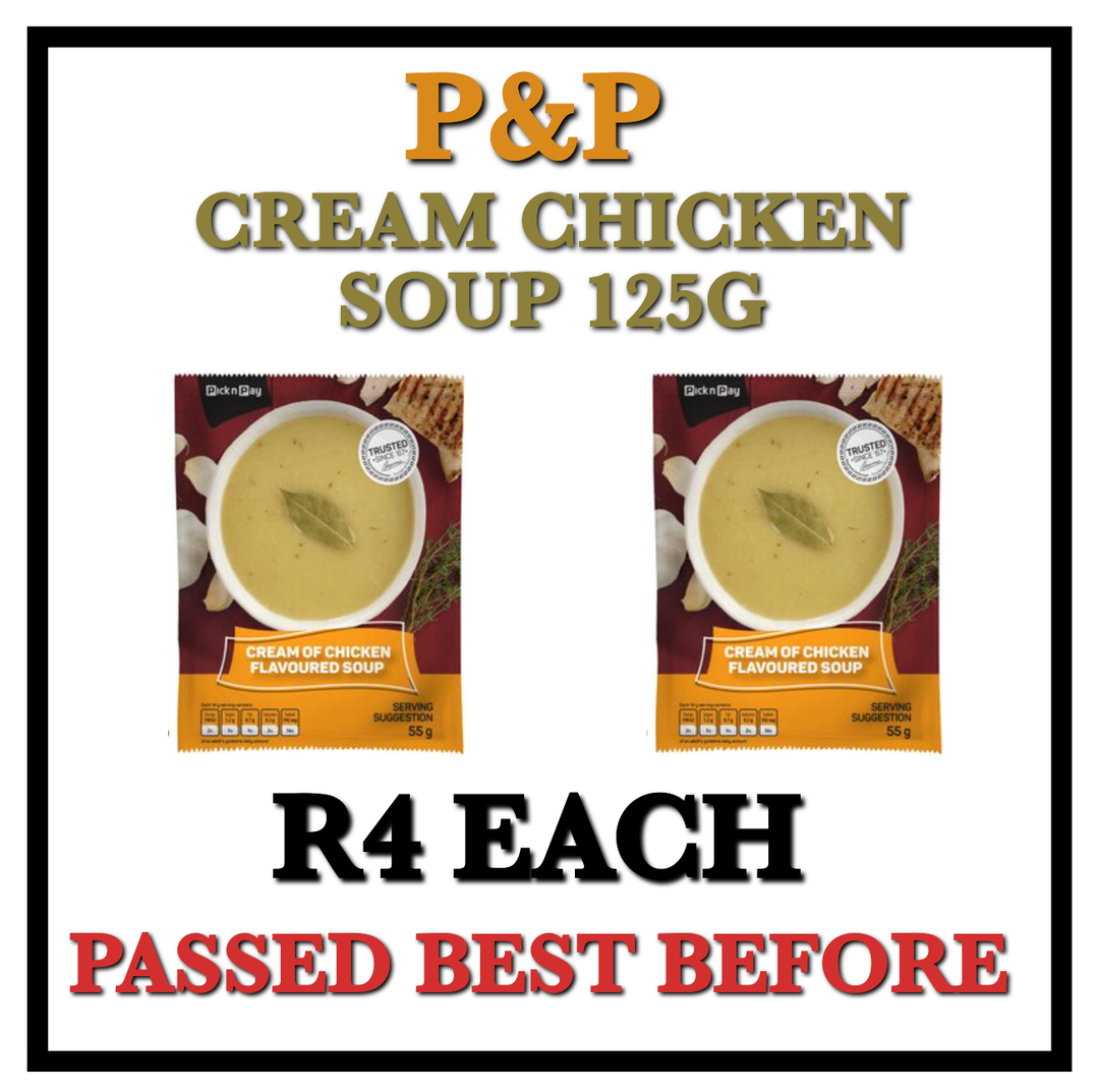 P&P Cream of Chicken Soup 55g
