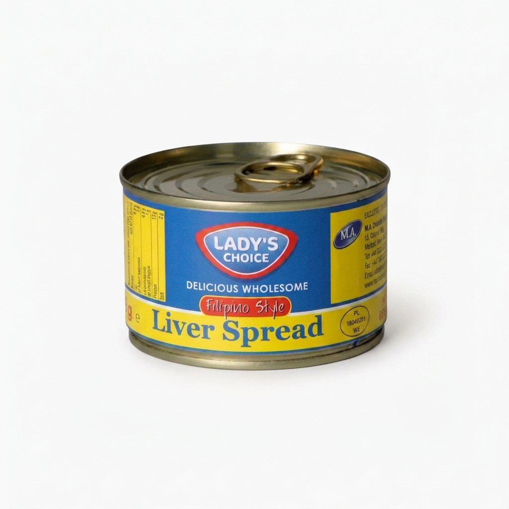 Liver Spread Filipino Style 165 g - Lady's Choice_0