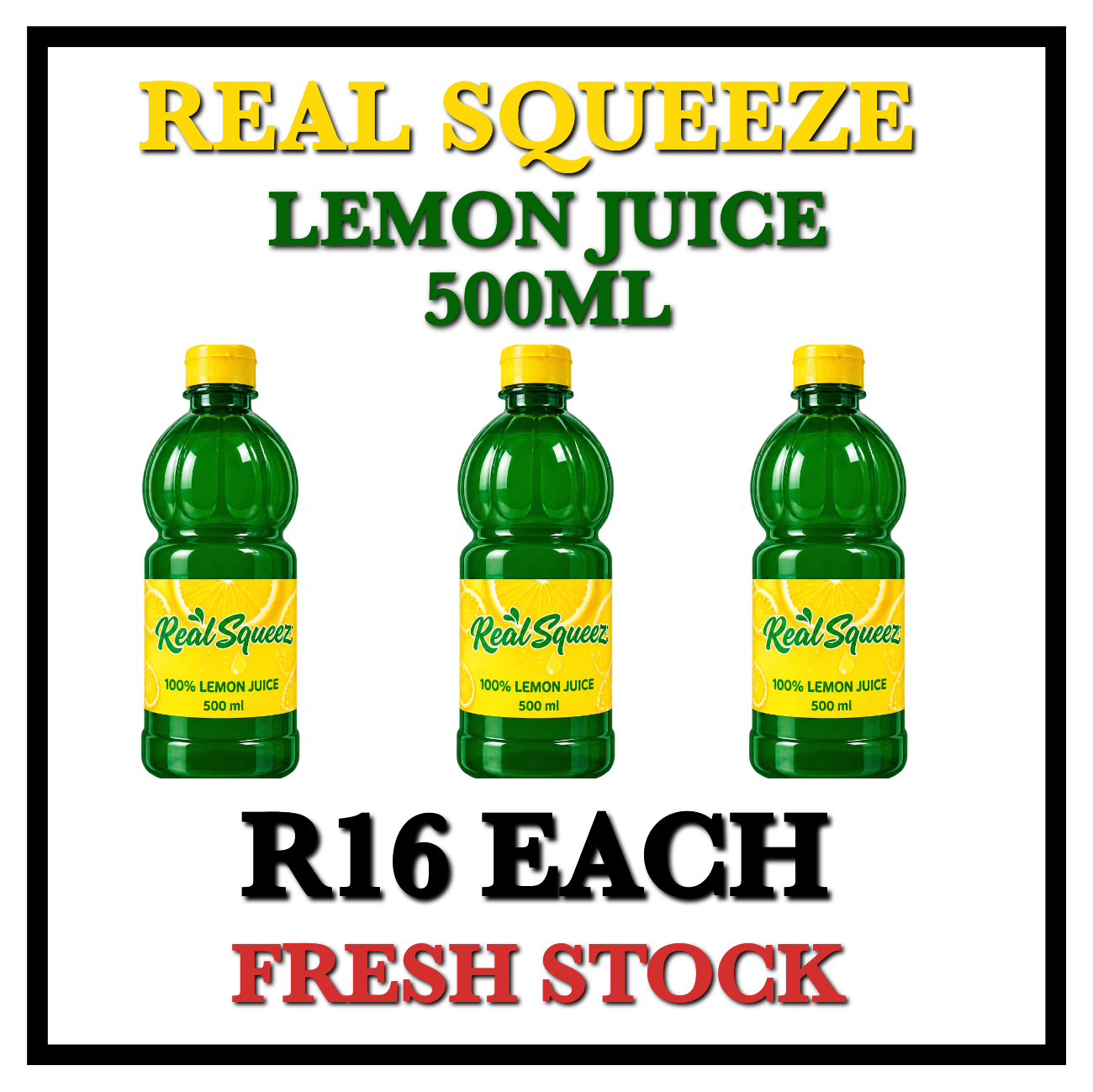 Real Squeeze Lemon Juice 500ml_0