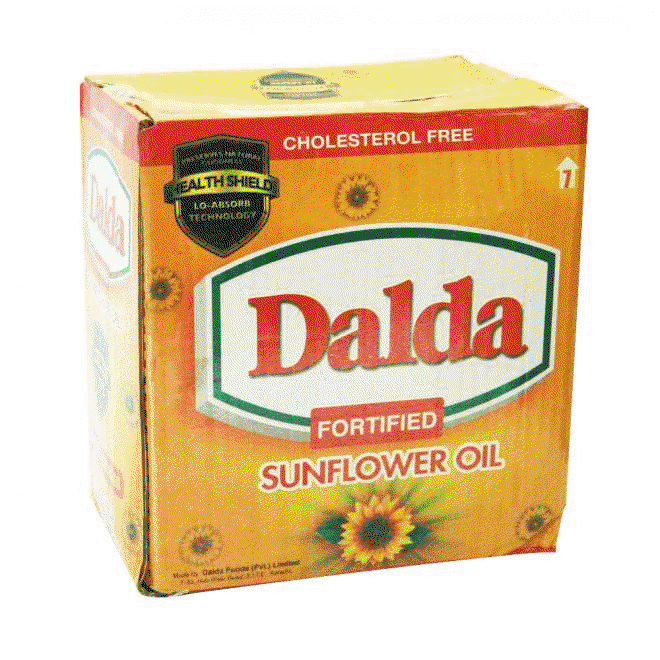 Dalda Sunflower Oil 1LTR X5_0