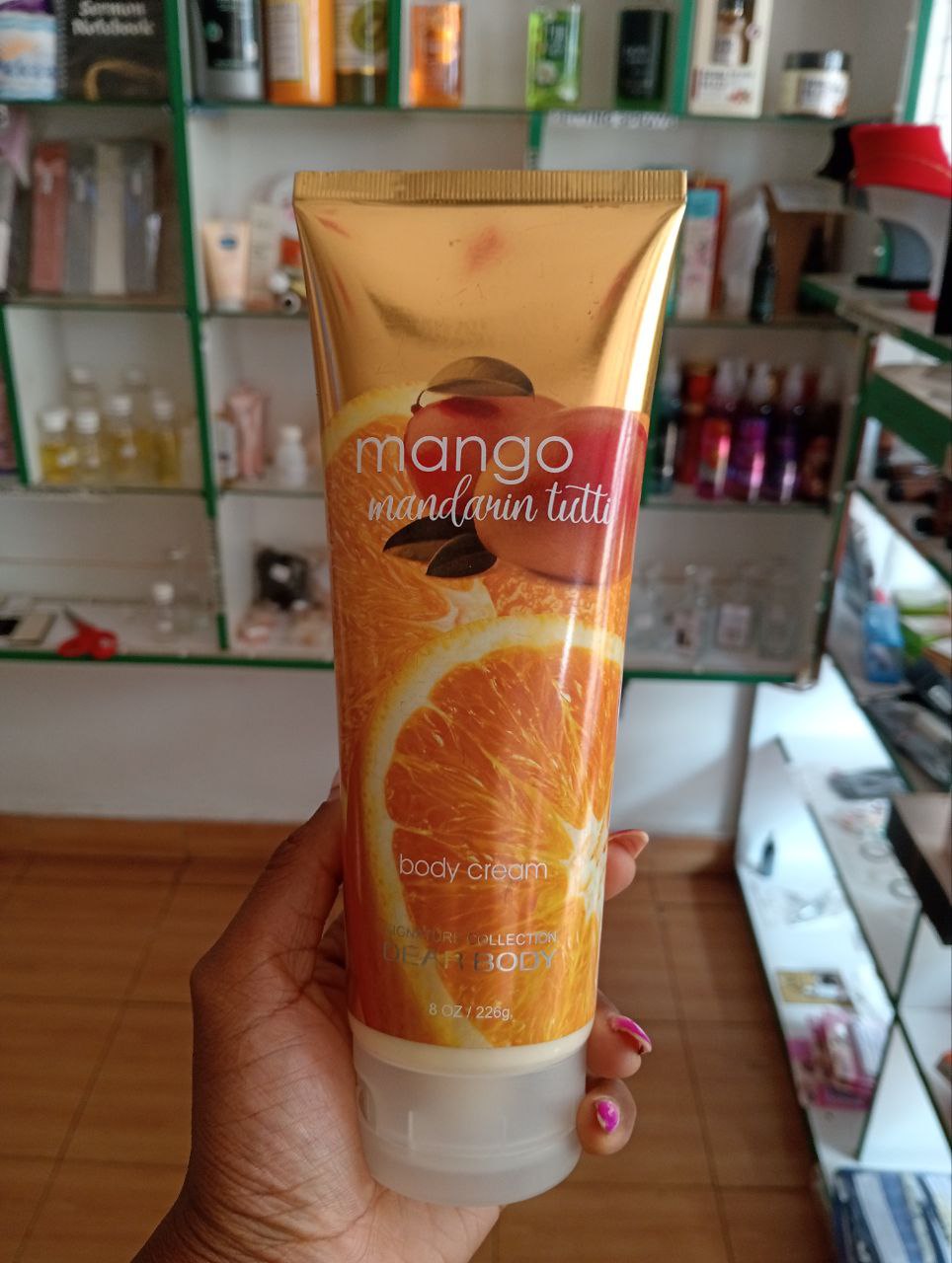 Dear Body Mango Mandarin Tutti Body Cream 226g_0