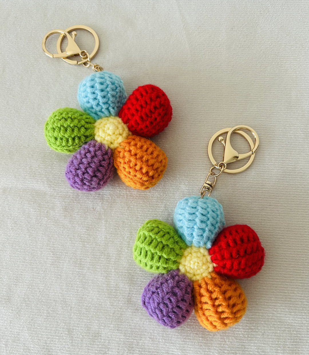 Crochet Keychain - Flower