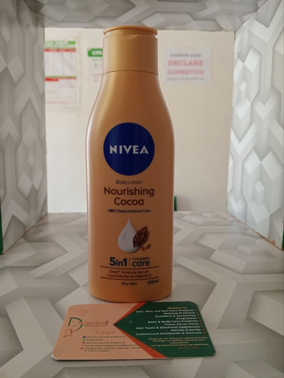 Nivea Nourishing Cocoa Body Lotion 200ml_0