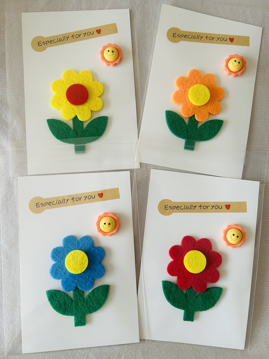 Handcrafted Card - Especially For You