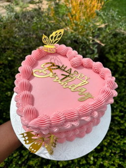 Heart shaped cake 