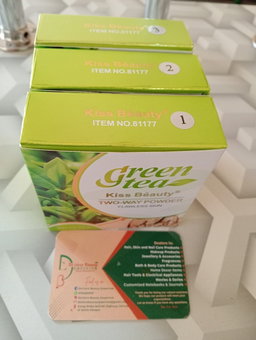 Kiss Beauty Green Tea Two Way Powder 30g