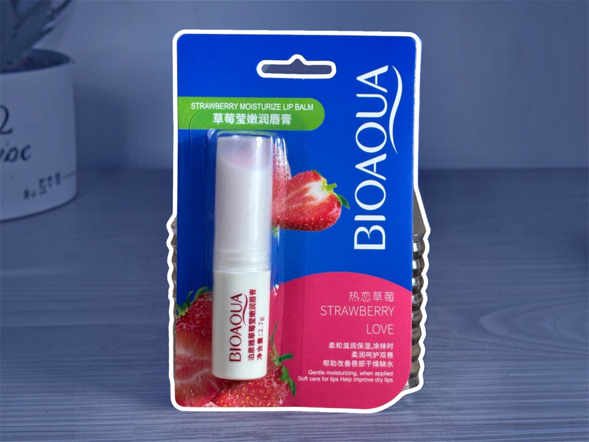 Bálsamo Labial Bioaqua Fresa 🍓
