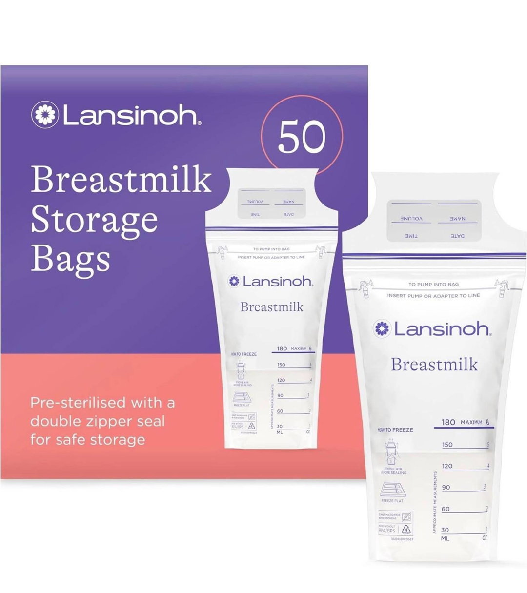 Lansinoh breastmilk storage bags (50pcs)