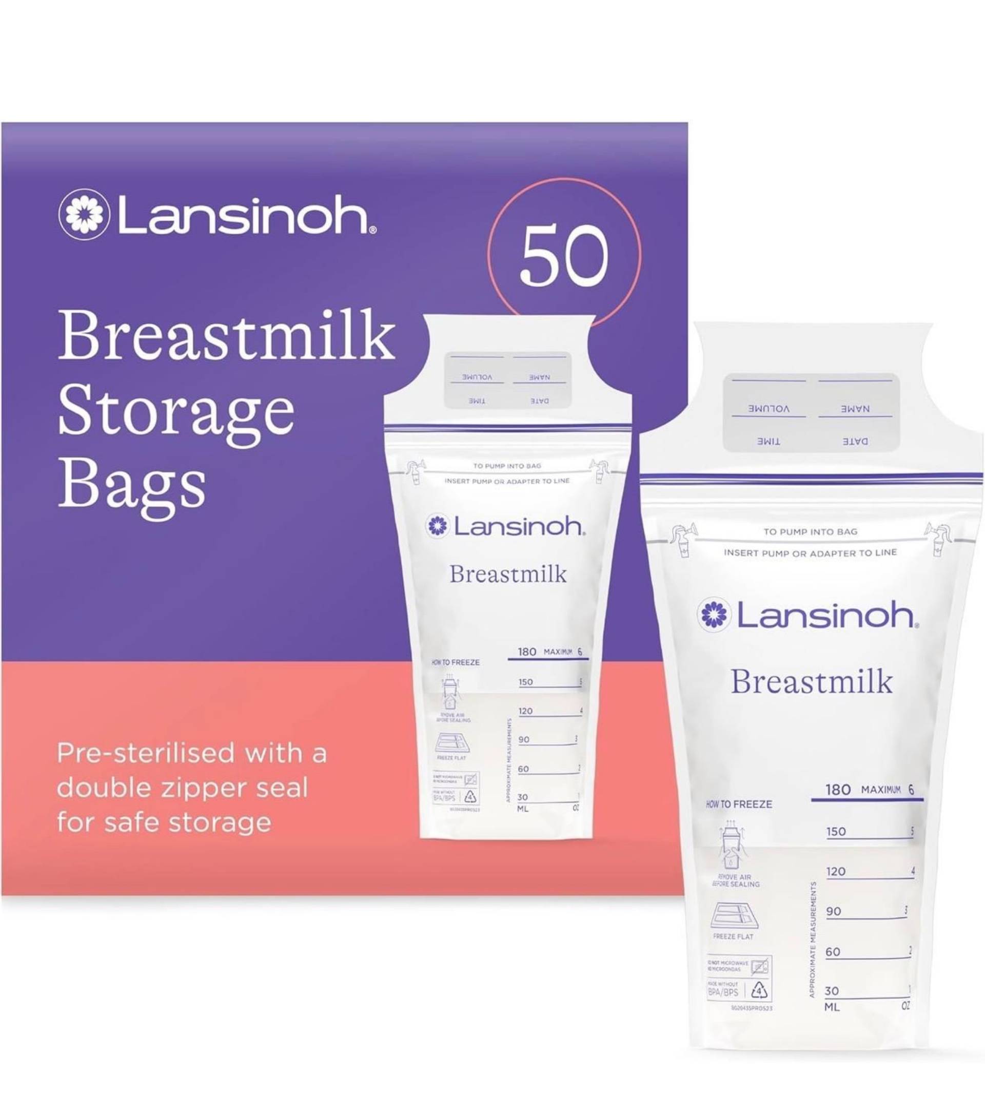Lansinoh breastmilk storage bags (50pcs)