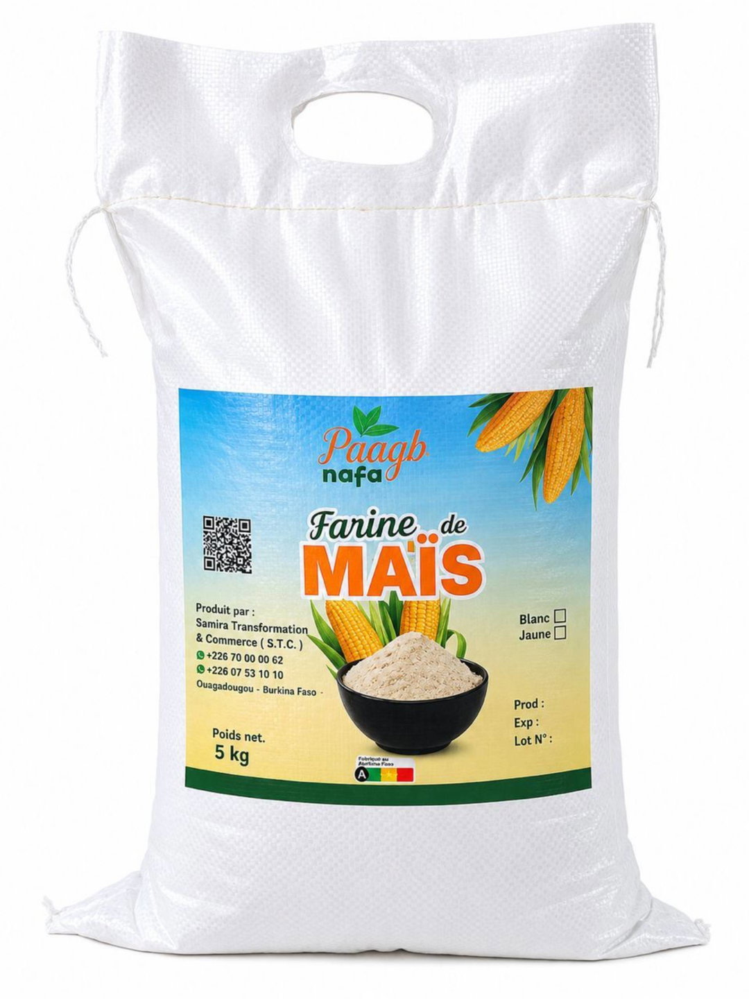 Farine de maïs 5kg