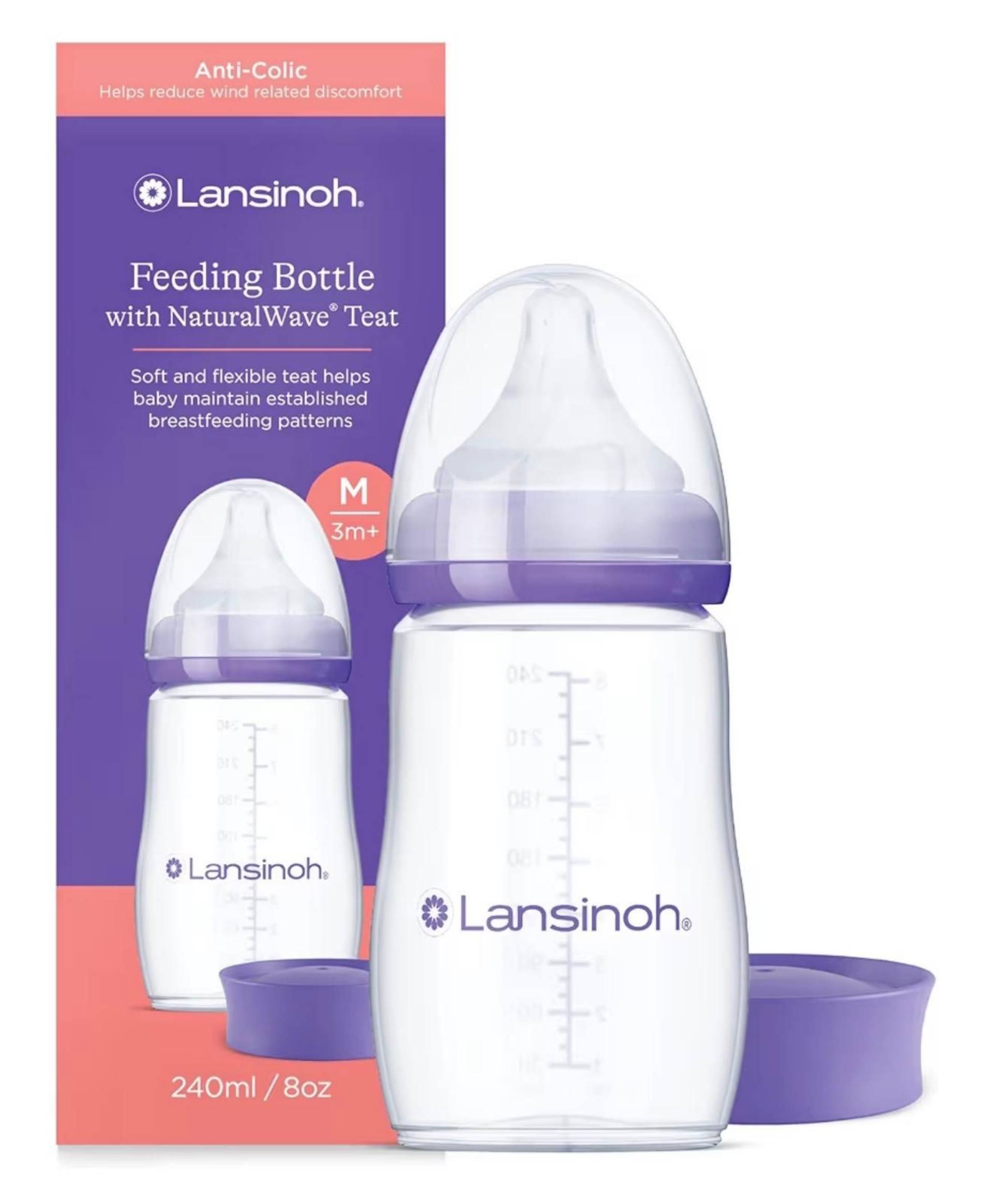 Lansinoh Plastic 240mls (3m+)