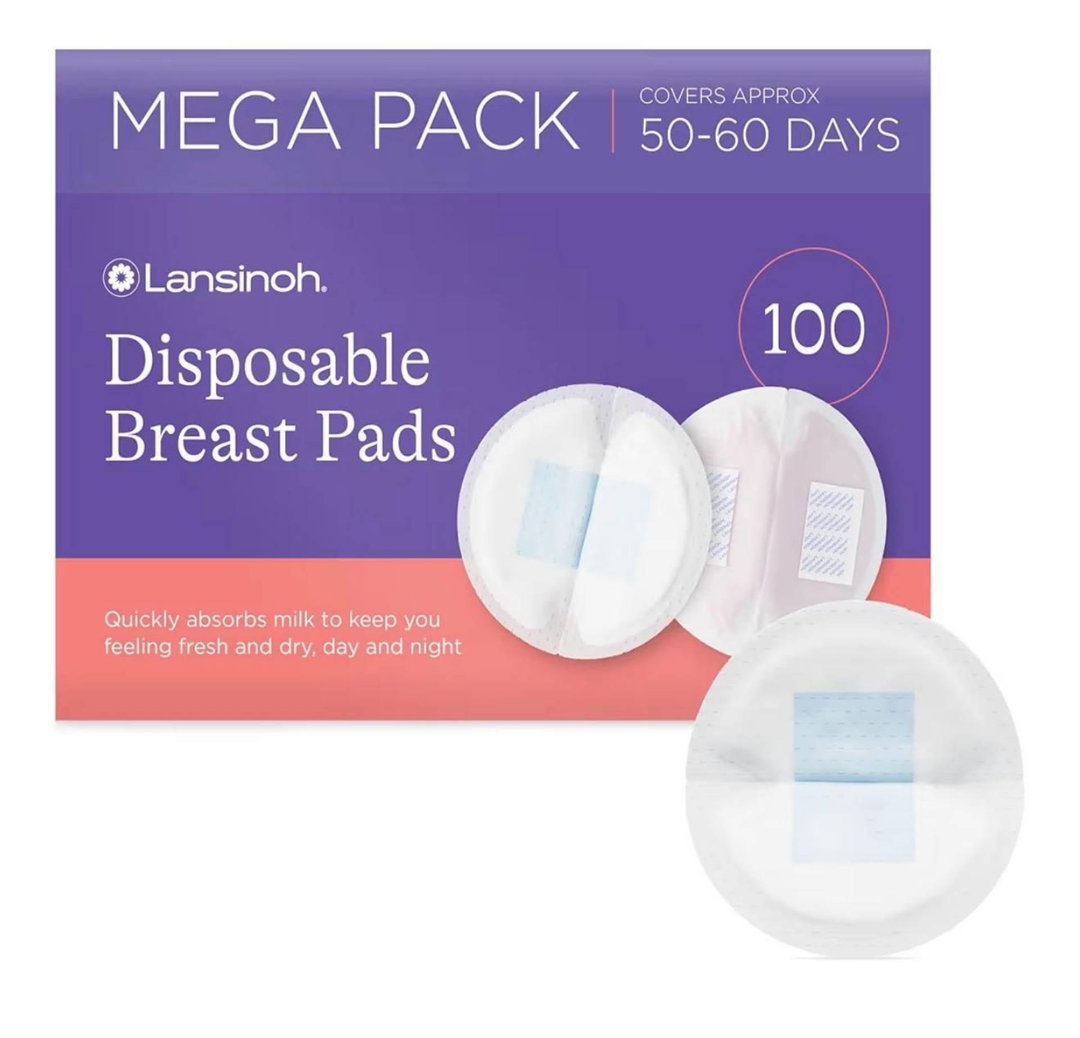 Lansinoh disposable breast pads (100pcs)