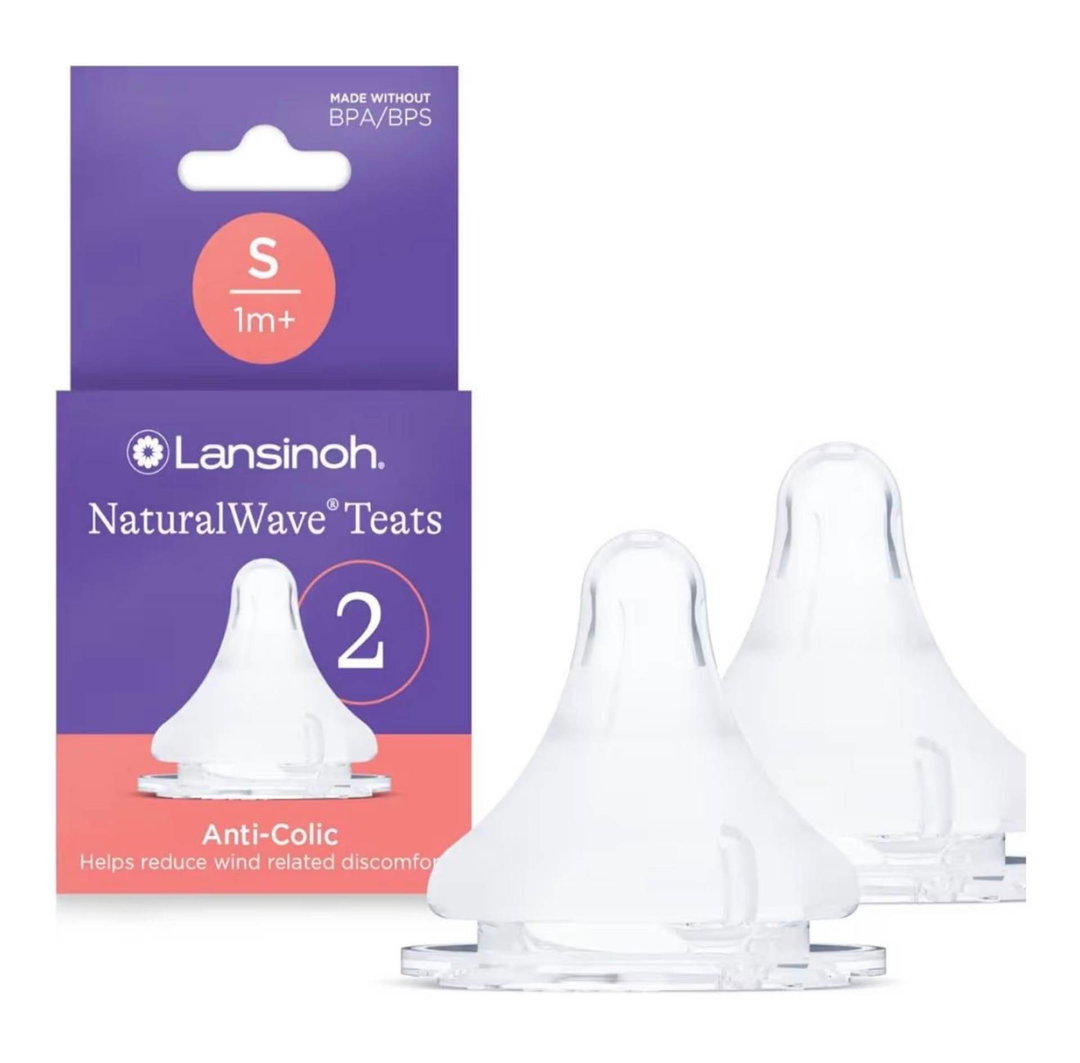 Lansinoh extra teats small flow (2pcs)