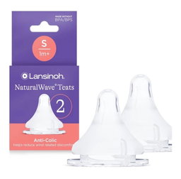 Lansinoh extra teats small flow (2pcs)