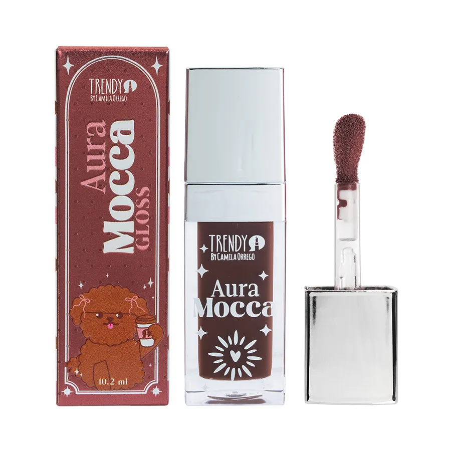 Brillo de labios Aura Mocca Trendy 🤎_0