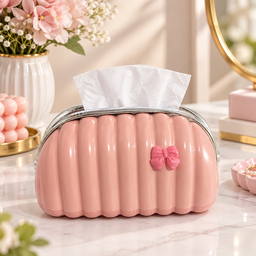 BOITE A MOUCHOIR SAC ROSE