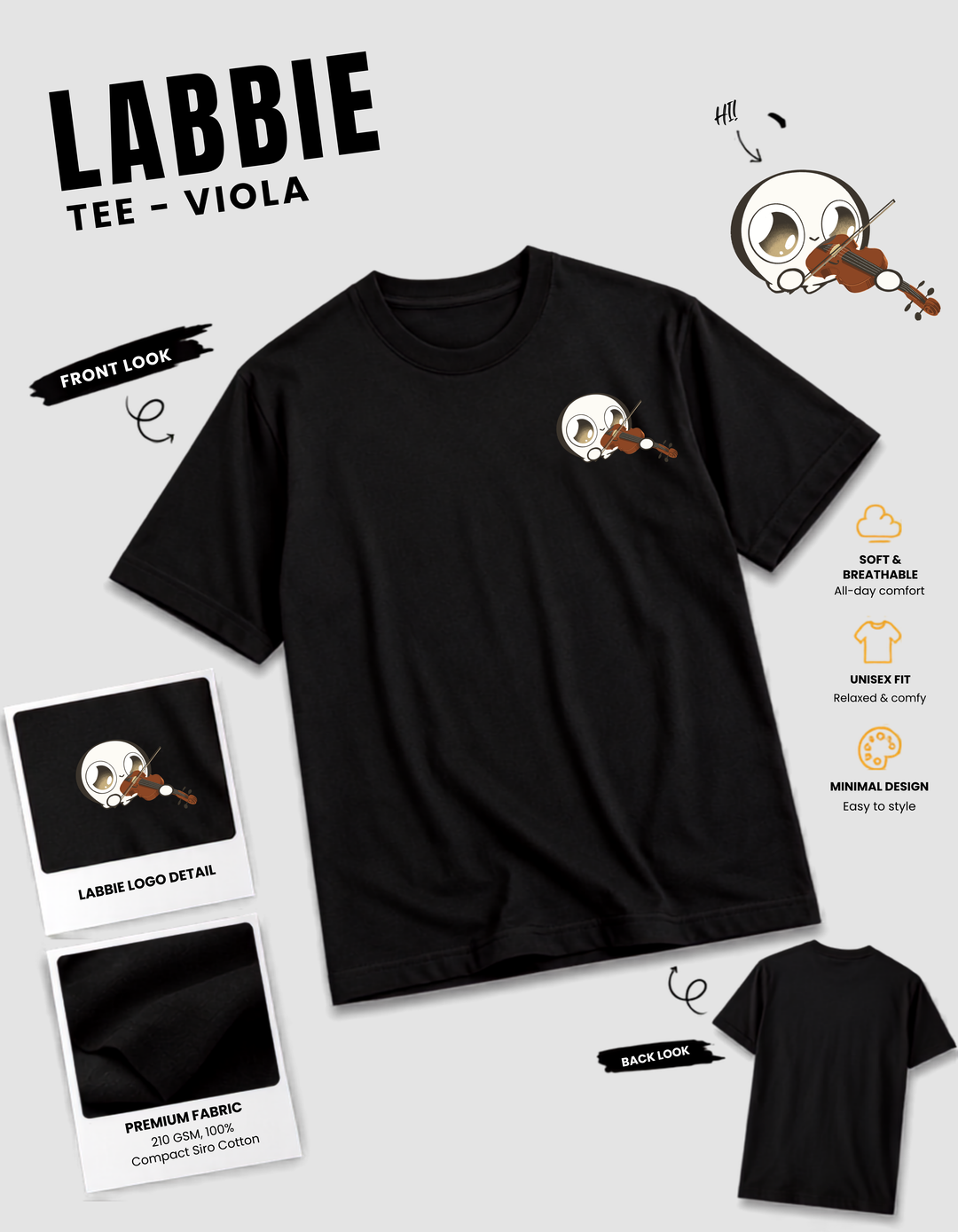 [PREORDER] LABBIE Tee - Viola