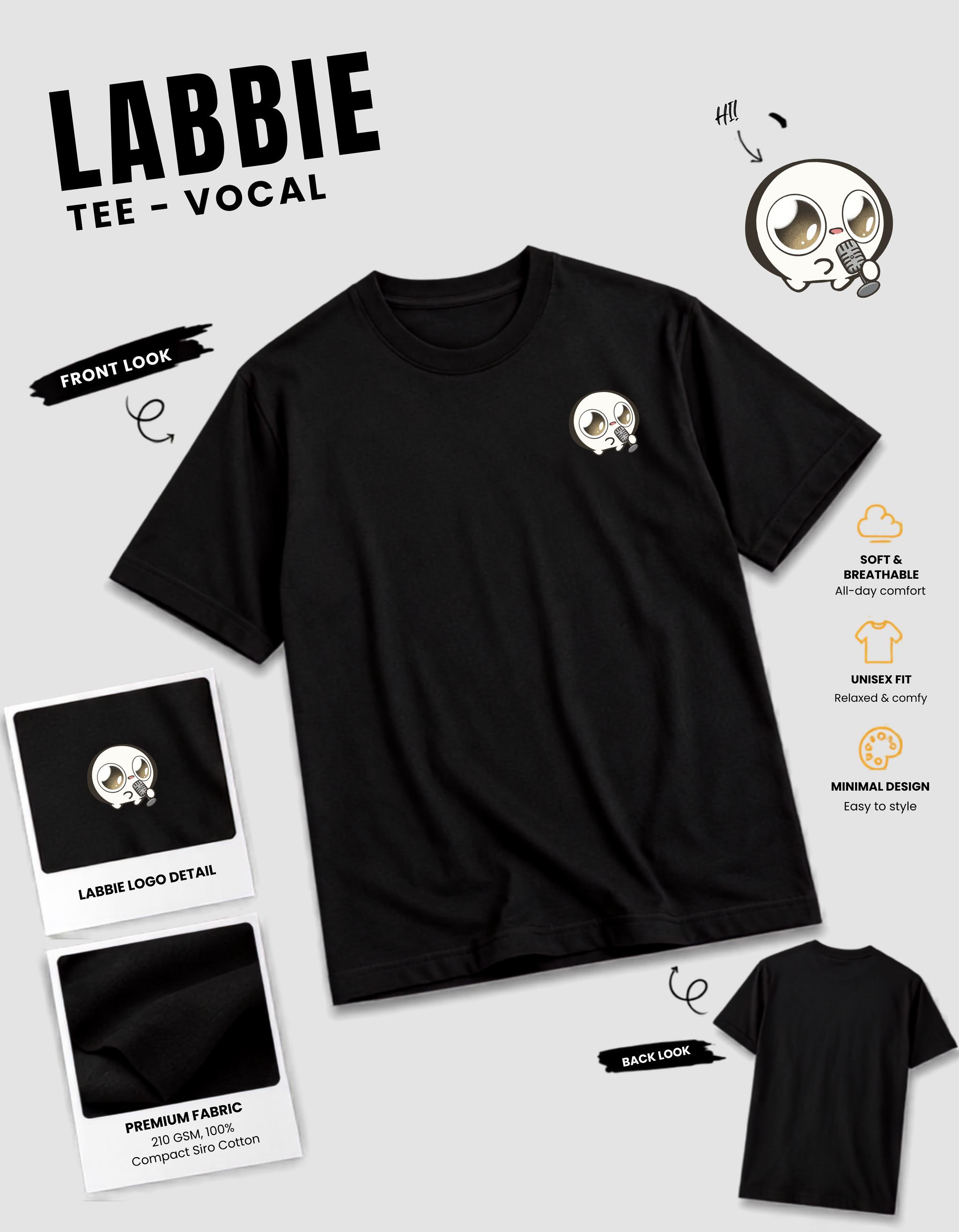 [PREORDER] LABBIE Tee - Vocal_0