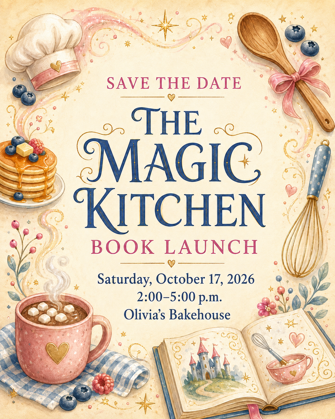 The Magic Kitchen-Signed Book Pre-order & Launch Attendance_0