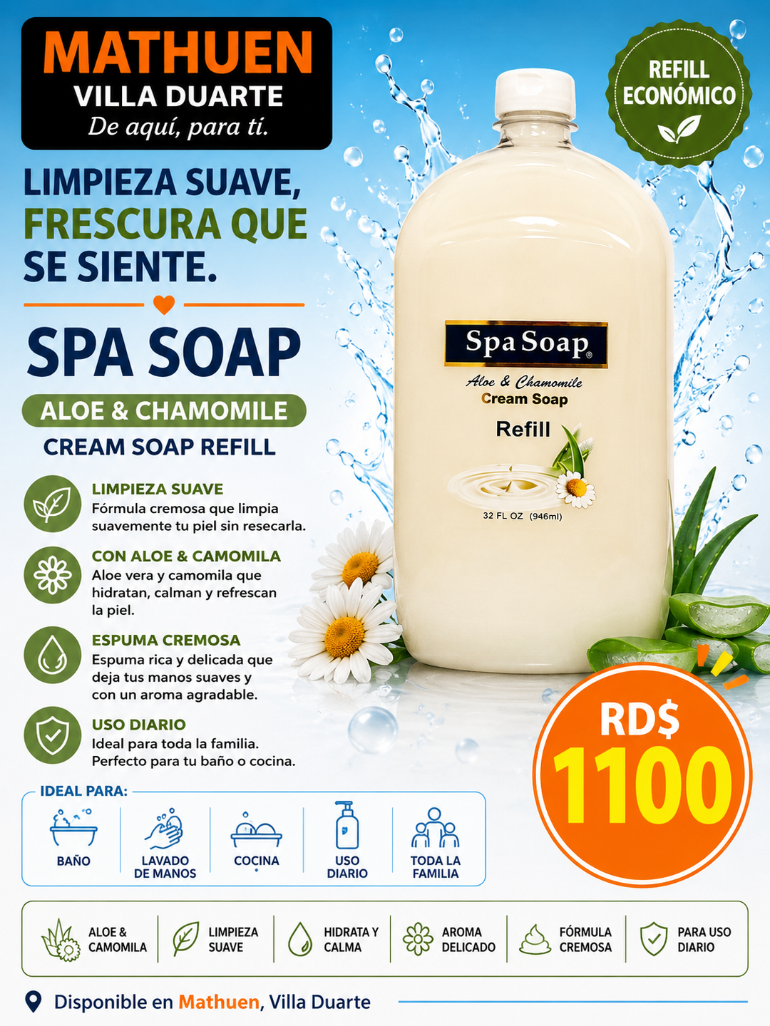 Jabón Líquido - Spa Soap