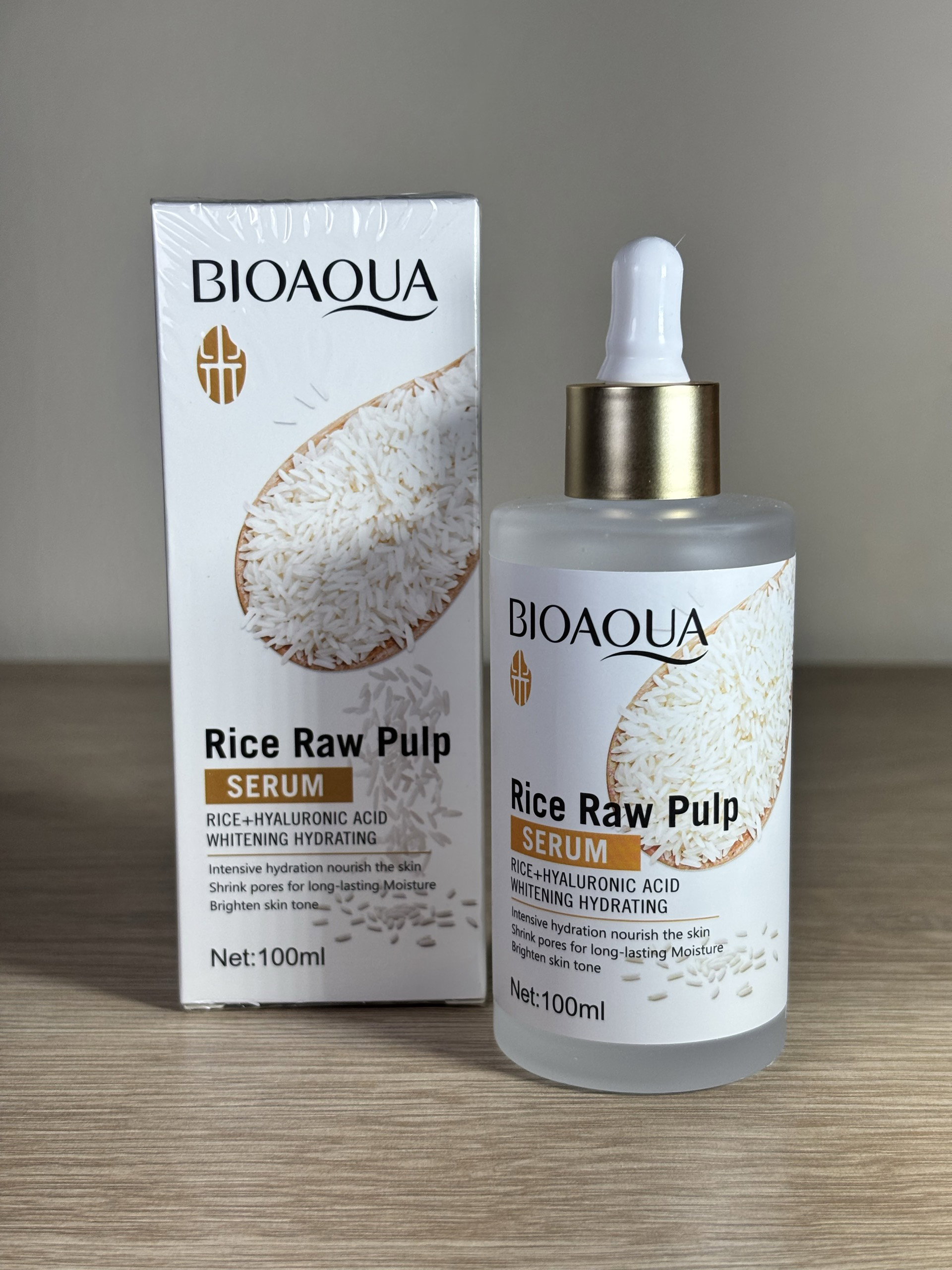 Sérum Hidratante Reparador de Arroz Bioaqua 100 ml 🤍