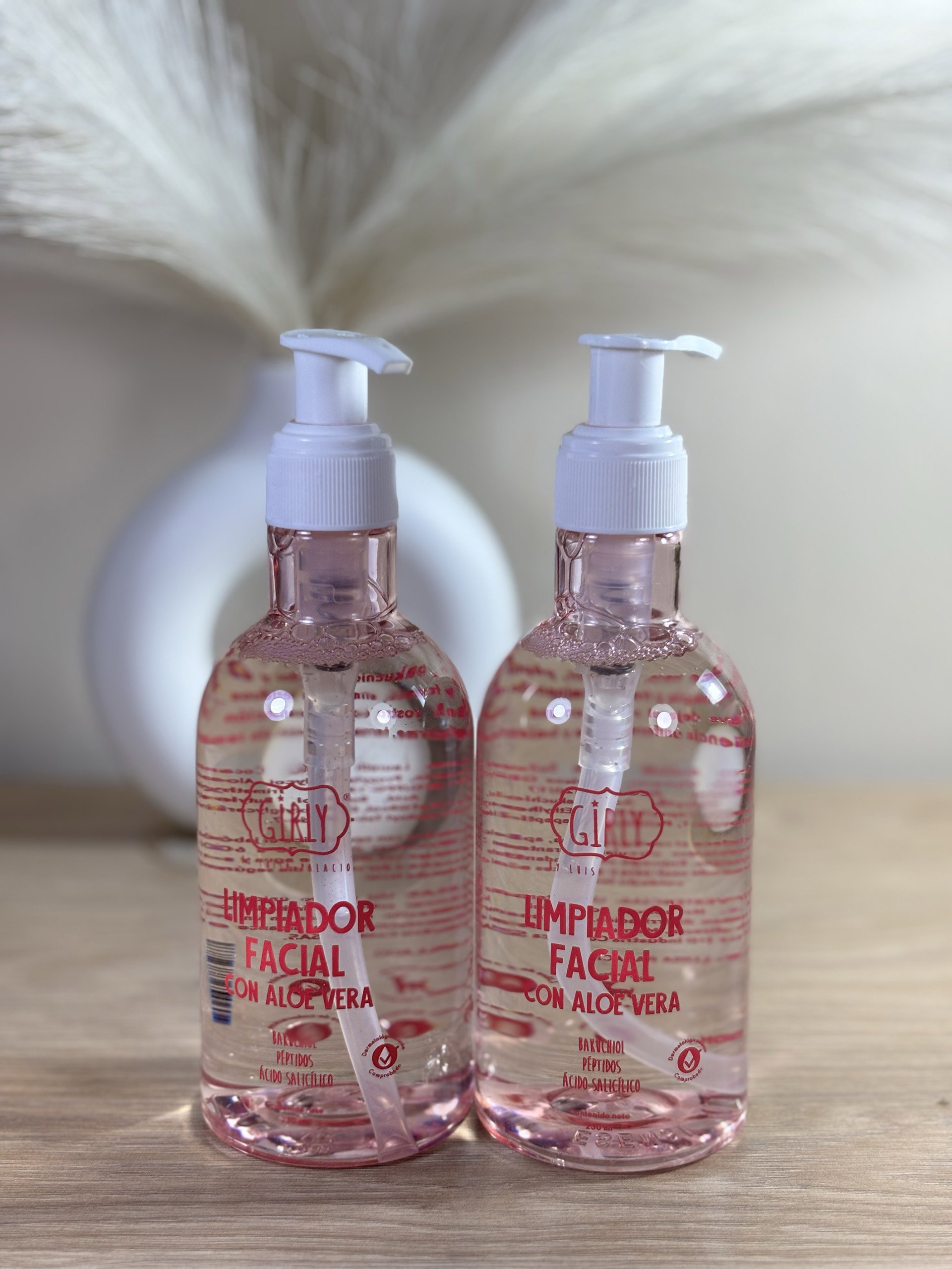 Limpiador facial con aloe vera Girly 💖_0