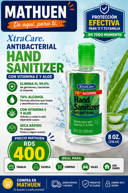 Hand sanitizer 8oz