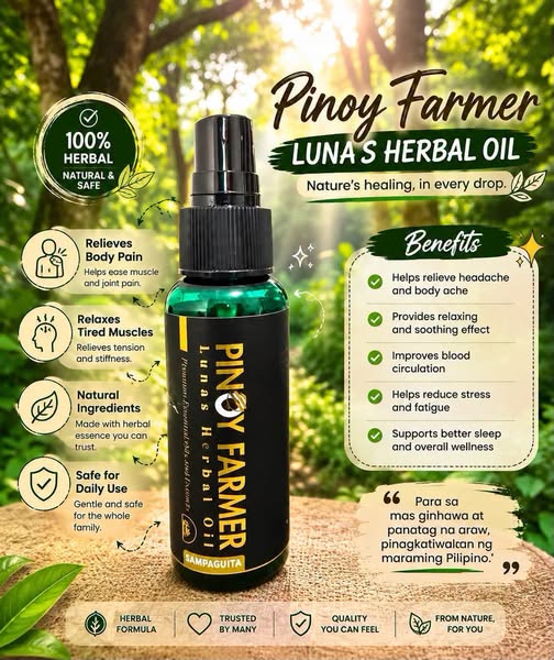PFC Lunas Herbal Oil