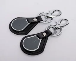 Leather Keychains with NFC 