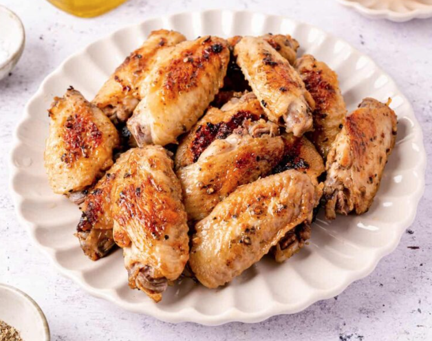 Tue - Pan-Seared Chicken Mid Wings
