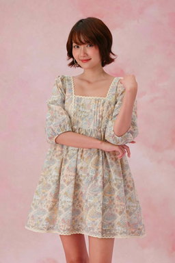 Clara dress in Sunlit Mosaic