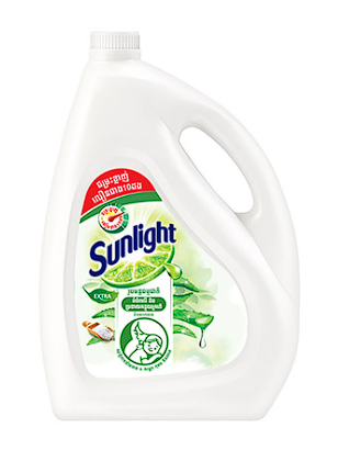 សាប៊ូលាងចានម៉ាក Sunlight 3.2 Kg ( Nature )_2