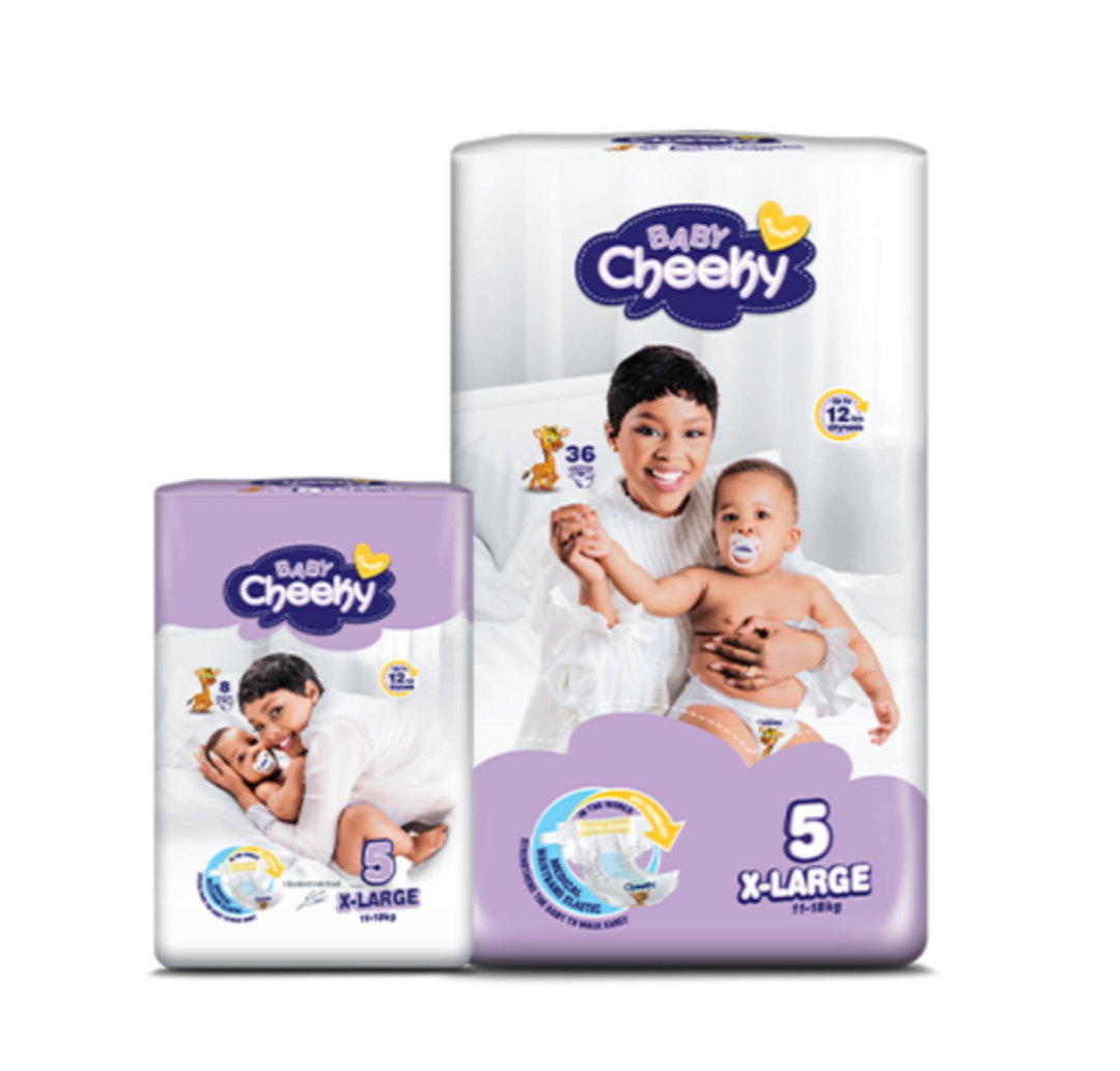 Baby cheeky x-large 36pcs (11-18kg)