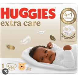 Huggies extra care size 1 - 96pcs (1-6kg)