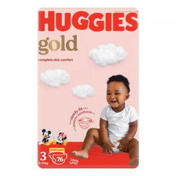 Huggies gold size 3 - 76pcs (6-10kg)