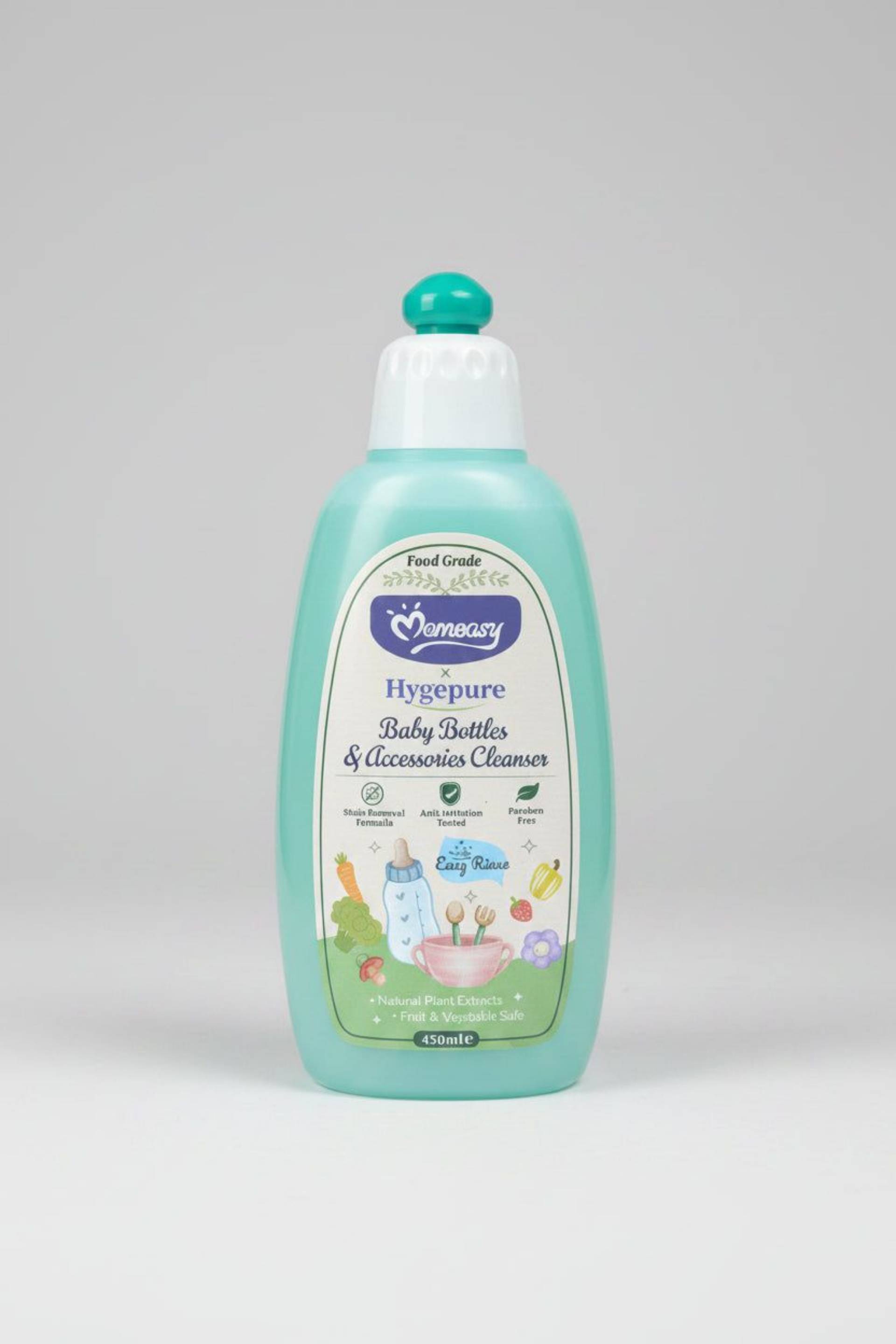 Momeasy bottle & accessories cleanser (450mls)