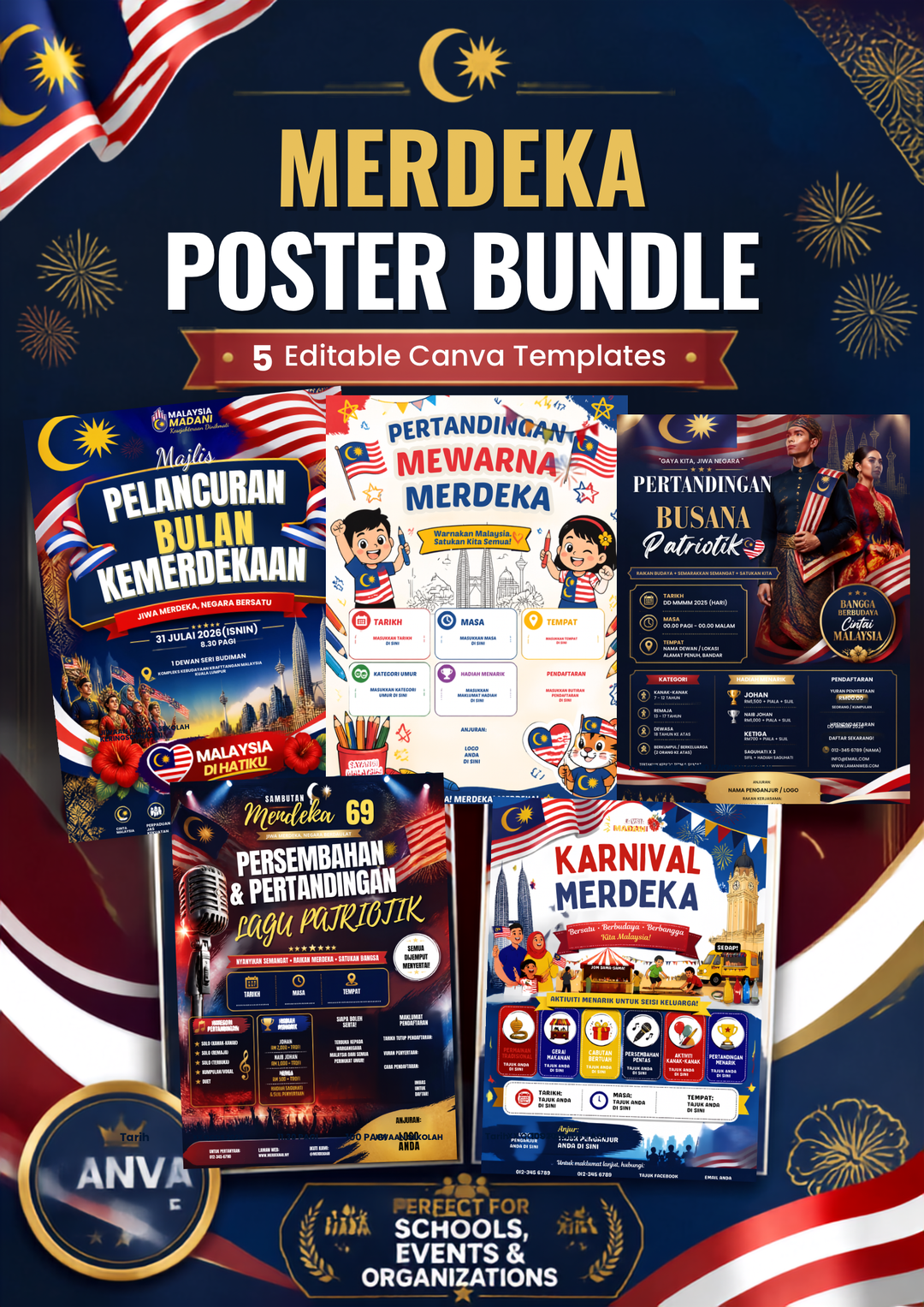Poster kemerdekaan