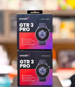 Amazfit GTR 3 Pro, a premium smartwatch powered by Zepp OS.