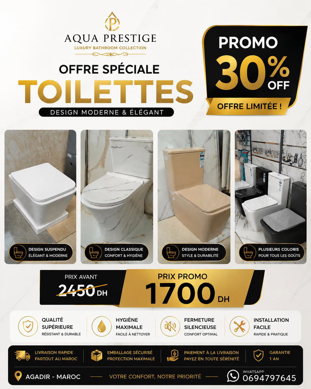 ✨ NOUVELLE COLLECTION TOILETTES ✨