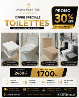✨ NOUVELLE COLLECTION TOILETTES ✨