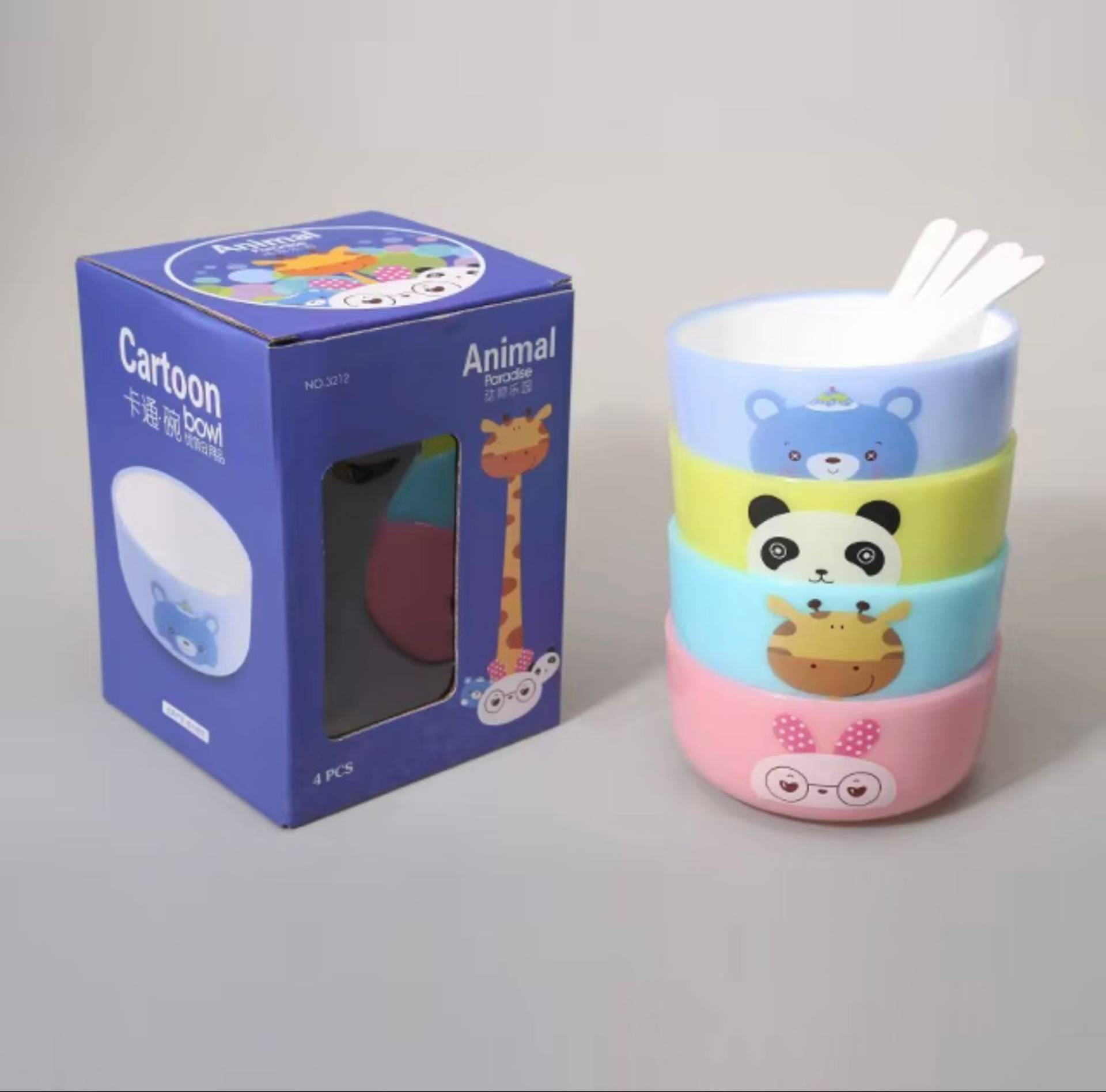 Baby bowl + spoon set (set ya bakuli na vijiko)