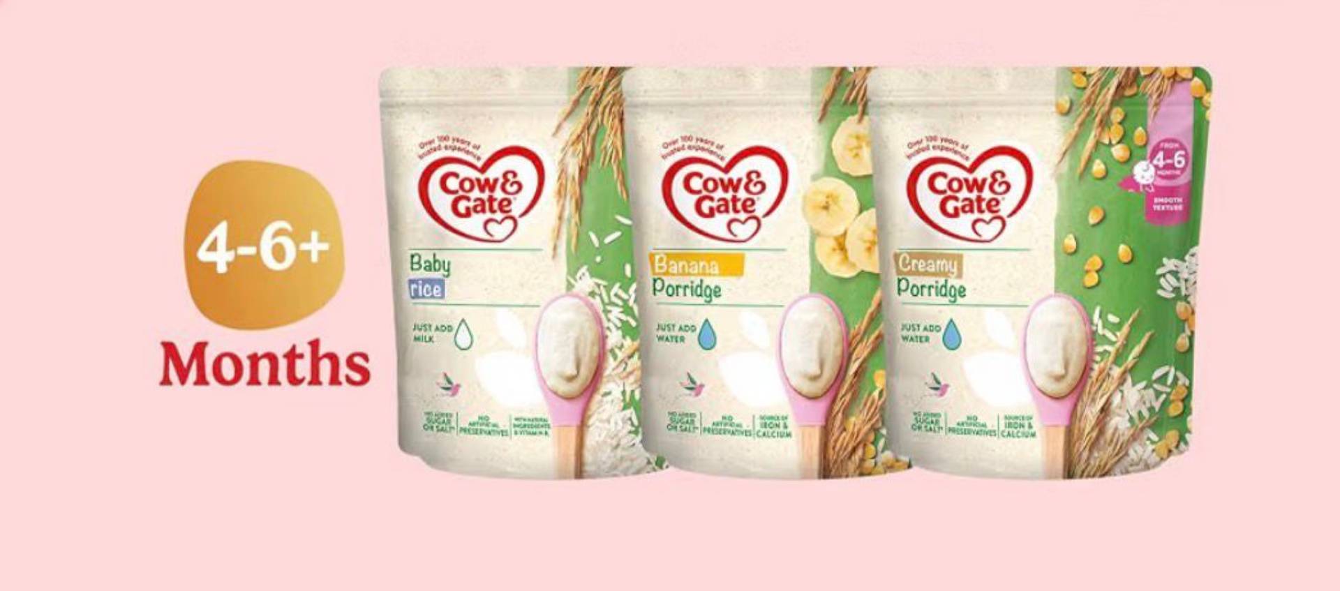 Cow and gate baby porridge (4-6m)_0