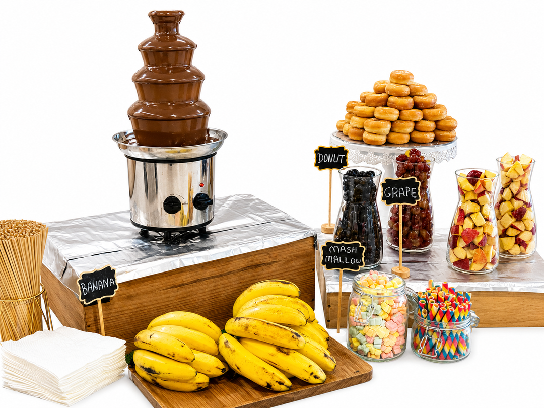 Chocolate Fondue Fountain Live Station