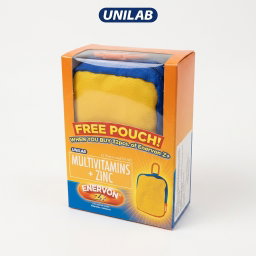 Enervon Z+ 32's Monthly Pack + FREE Pouch