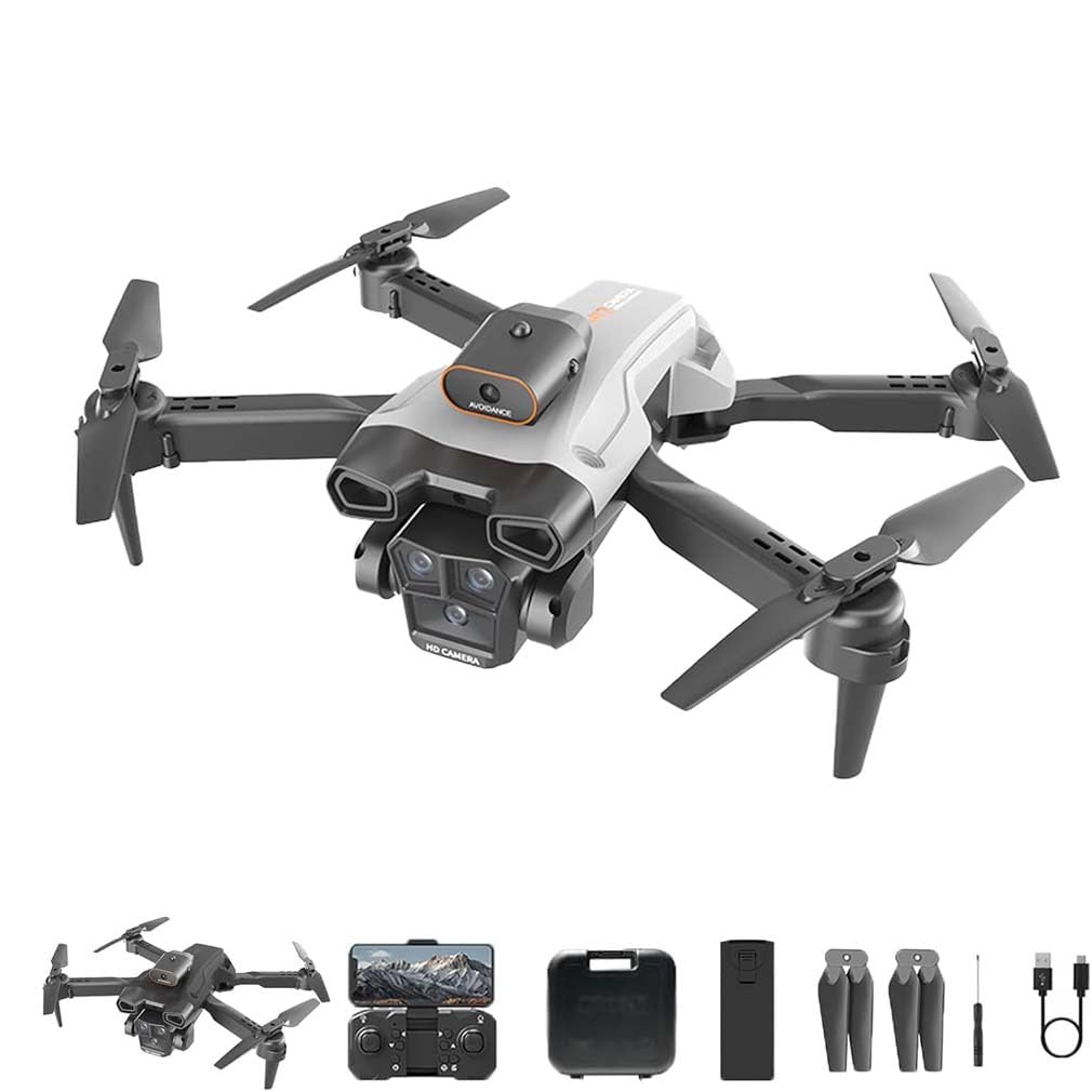 H12 Mini Drone with 3 Camera System Optical Flow Localization and Obstacle Avoidance_0
