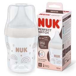 NUK perfect match baby bottle 150mls(0m+)